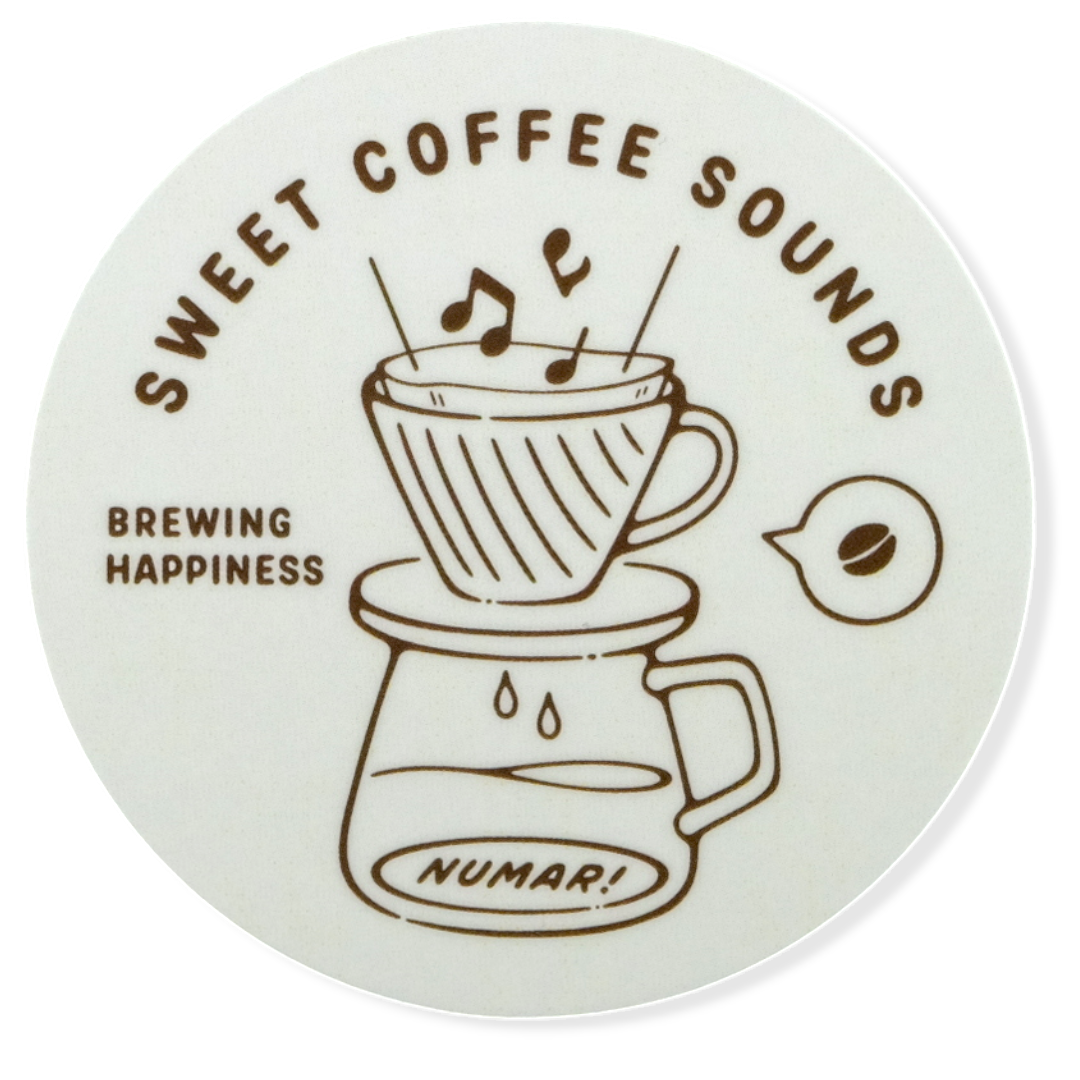 Coffee Brewing ASMR ✦ B-Side Label Sticker