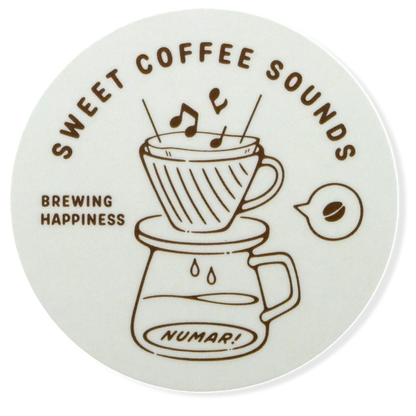 Coffee Brewing ASMR ✦ B-Side Label Sticker
