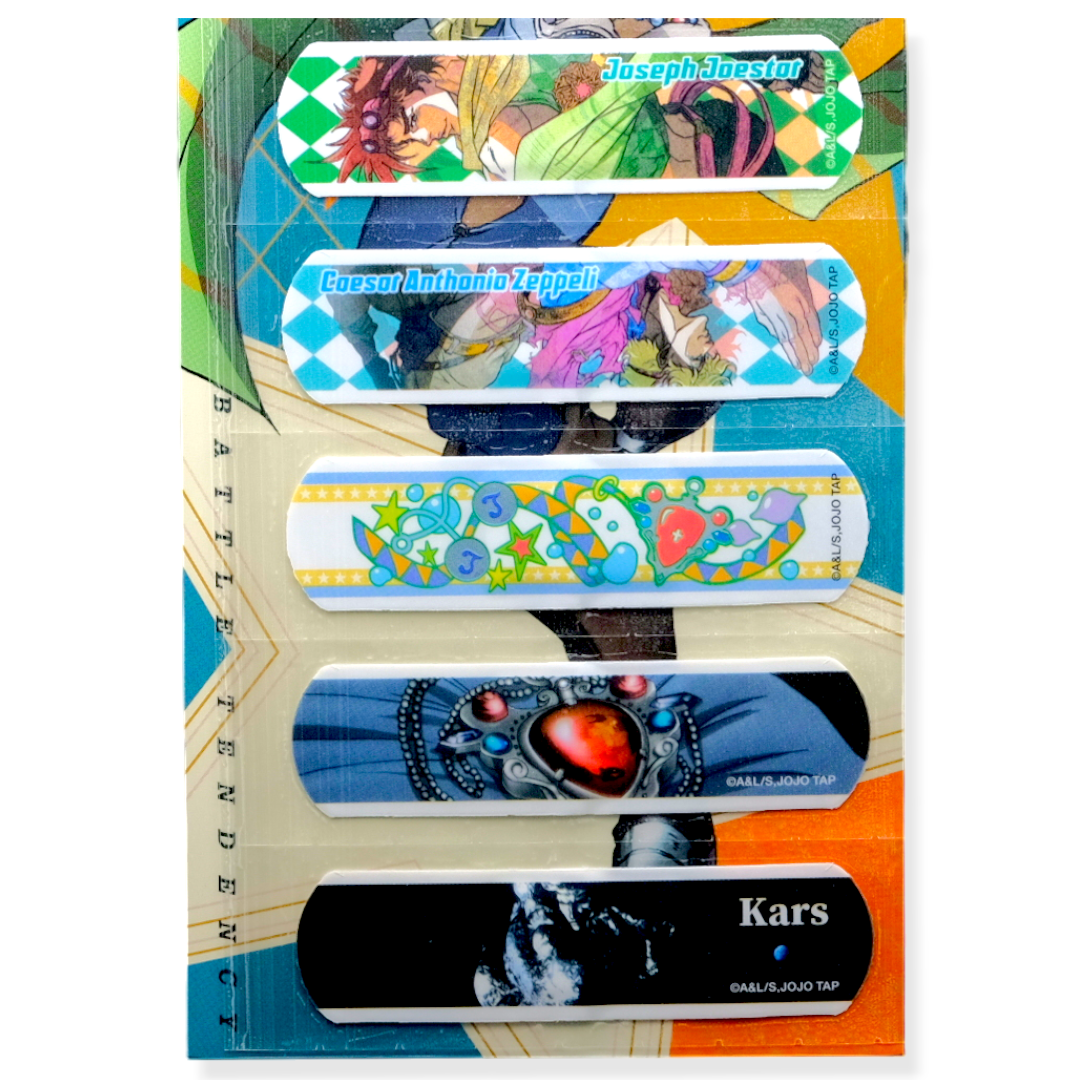 JoJo’s Bizarre Adventure ✦ Battle Tendency ✦ Pflaster-Set (5 Stück)