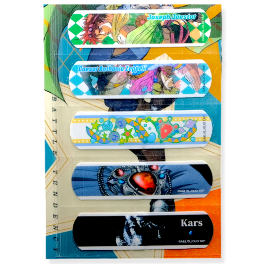 JoJo’s Bizarre Adventure ✦ Battle Tendency ✦ Bandage Set (5 Pack)