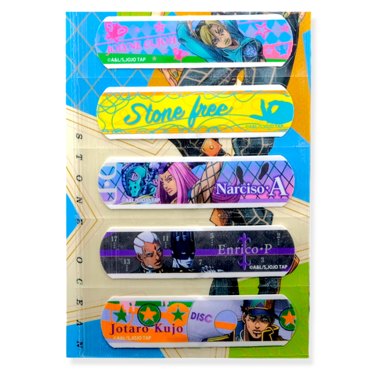 JoJo’s Bizarre Adventure ✦ Stone Ocean ✦ Bandage Set (5 Pack)