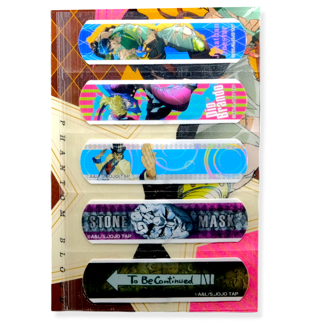 JoJo's Bizarre Adventure ✦ Phantom Blood ✦ Pflaster-Set (5er-Pack)