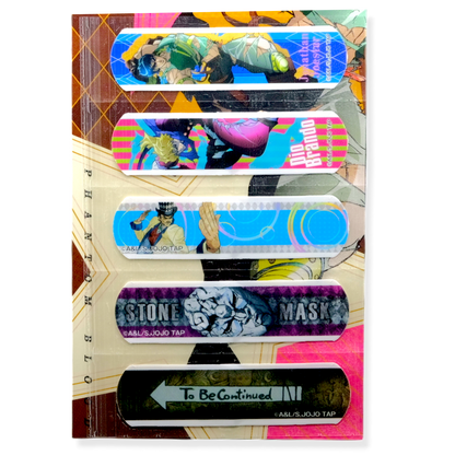JoJo's Bizarre Adventure ✦ Phantom Blood ✦ Pflaster-Set (5er-Pack)