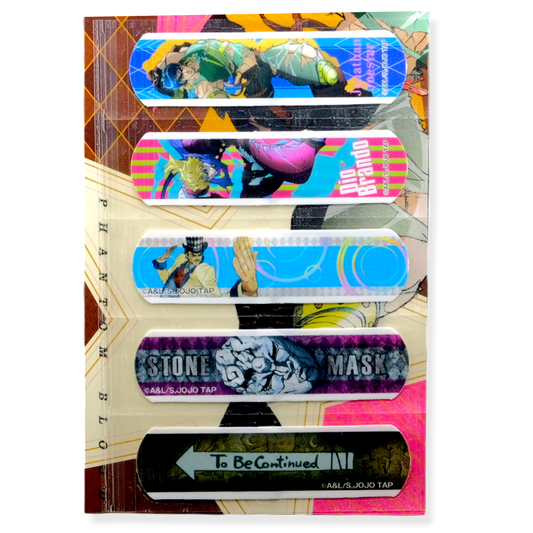 JoJo’s Bizarre Adventure ✦ Phantom Blood ✦ Bandage Set (5 Pack)