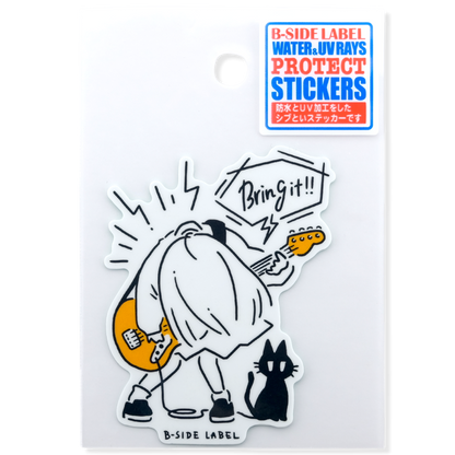 Bring It!! Guitar Girlie ✦ B-Side Label Sticker