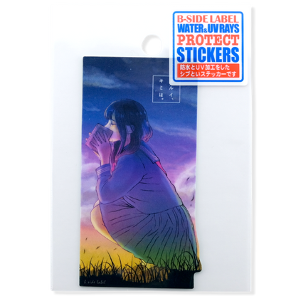 Twilight Reflection Girl ✦ B-Side Label Sticker