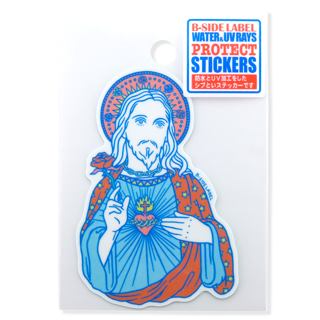 Jesus and Rose ✦ B-Side Label Sticker