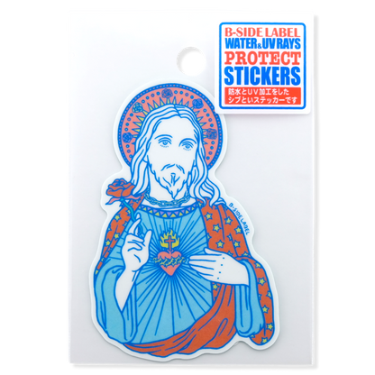 Jesus and Rose ✦ B-Side Label Sticker