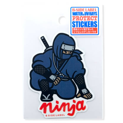 Classic Stealth Ninja ✦ B-Side Label Sticker