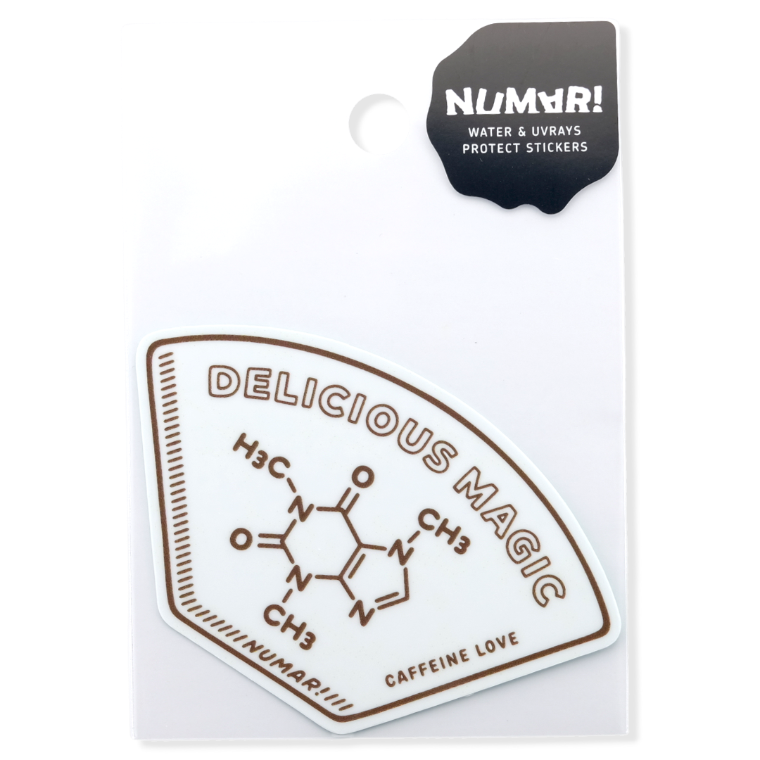 Coffee Chemistry Magic ✦ B-Side Label Sticker