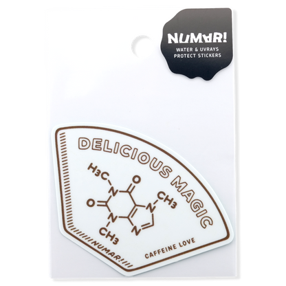 Coffee Chemistry Magic ✦ B-Side Label Sticker