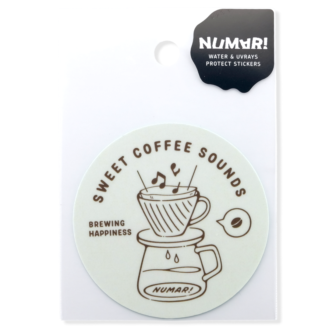 Coffee Brewing ASMR ✦ B-Side Label Sticker