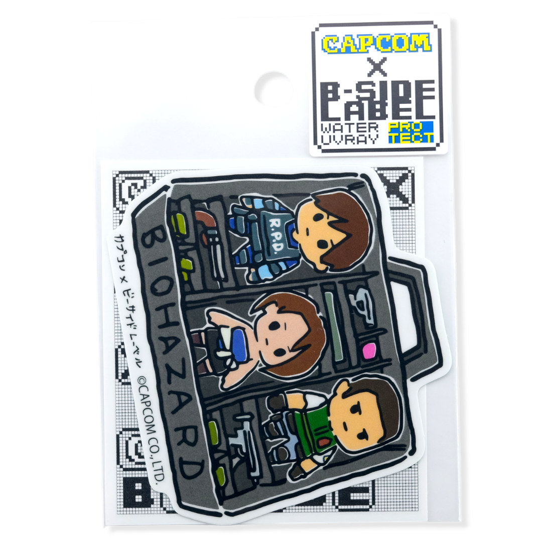 Resident Evil 3 Collection Box ✦ B-Side Label Sticker