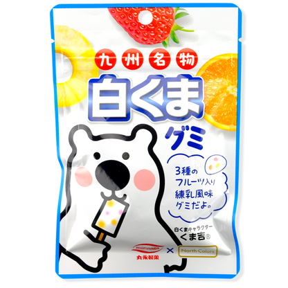 North Colors Polar Bear Gummy ✦ Fruity Milk ✦ Japanese Candy