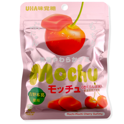 UHA Mochu Gummy Bundle ✦ Peach, Cherry & Muscat ✦ Japanese Candy