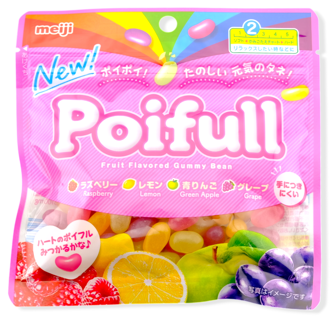 Meiji Poifull Jelly Beans ✦ Mixed Fruit ✦ Japanese Candy