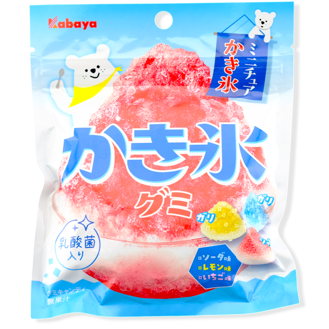 Kabaya Shaved Ice Gummy ✦ Mixed Flavors ✦ Japanese Candy