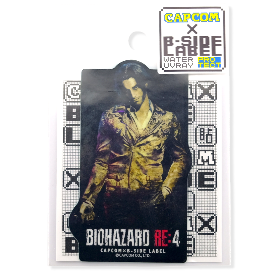 Resident Evil 4 Luis Sera ✦ Pegatina B-Side Label