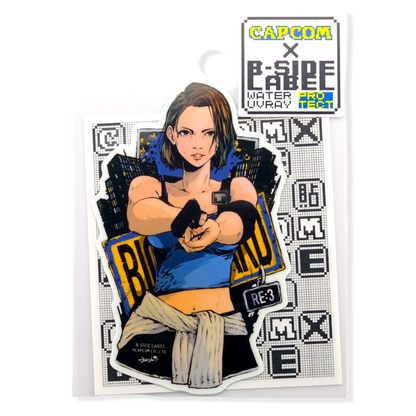 Resident Evil 3 Jill Valentine ✦ B-Side Label Sticker
