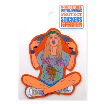Bandana Rebel Girlie ✦ B-Side Label Sticker