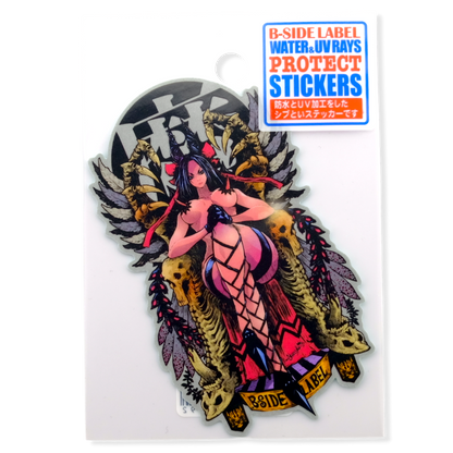 Dark Shrine Maiden ✦ B-Side Label Sticker