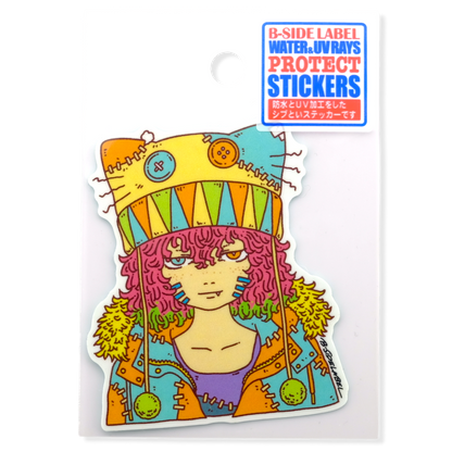 Patchwork Monster Girl ✦ B-Side Label Sticker