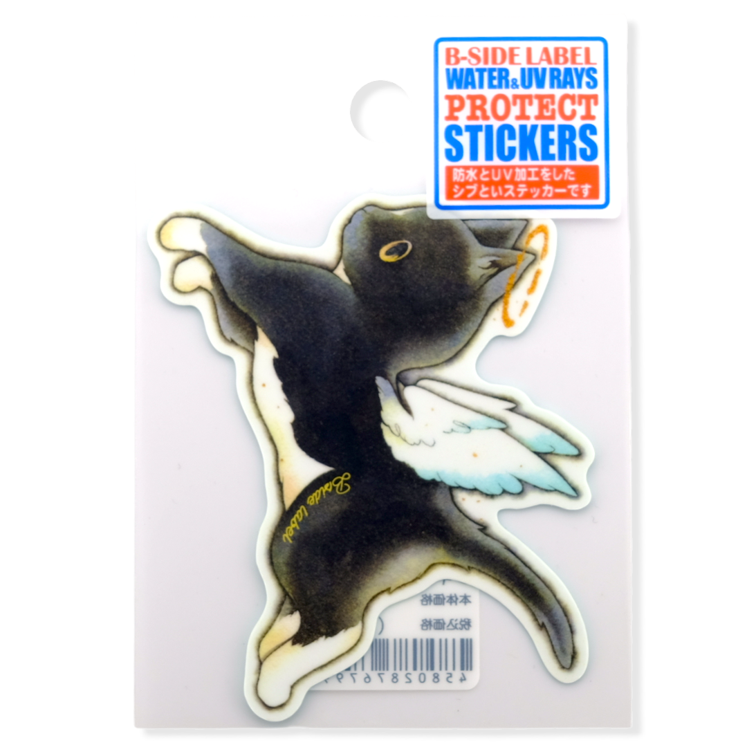 Angel Cat ✦ B-Side Label Sticker
