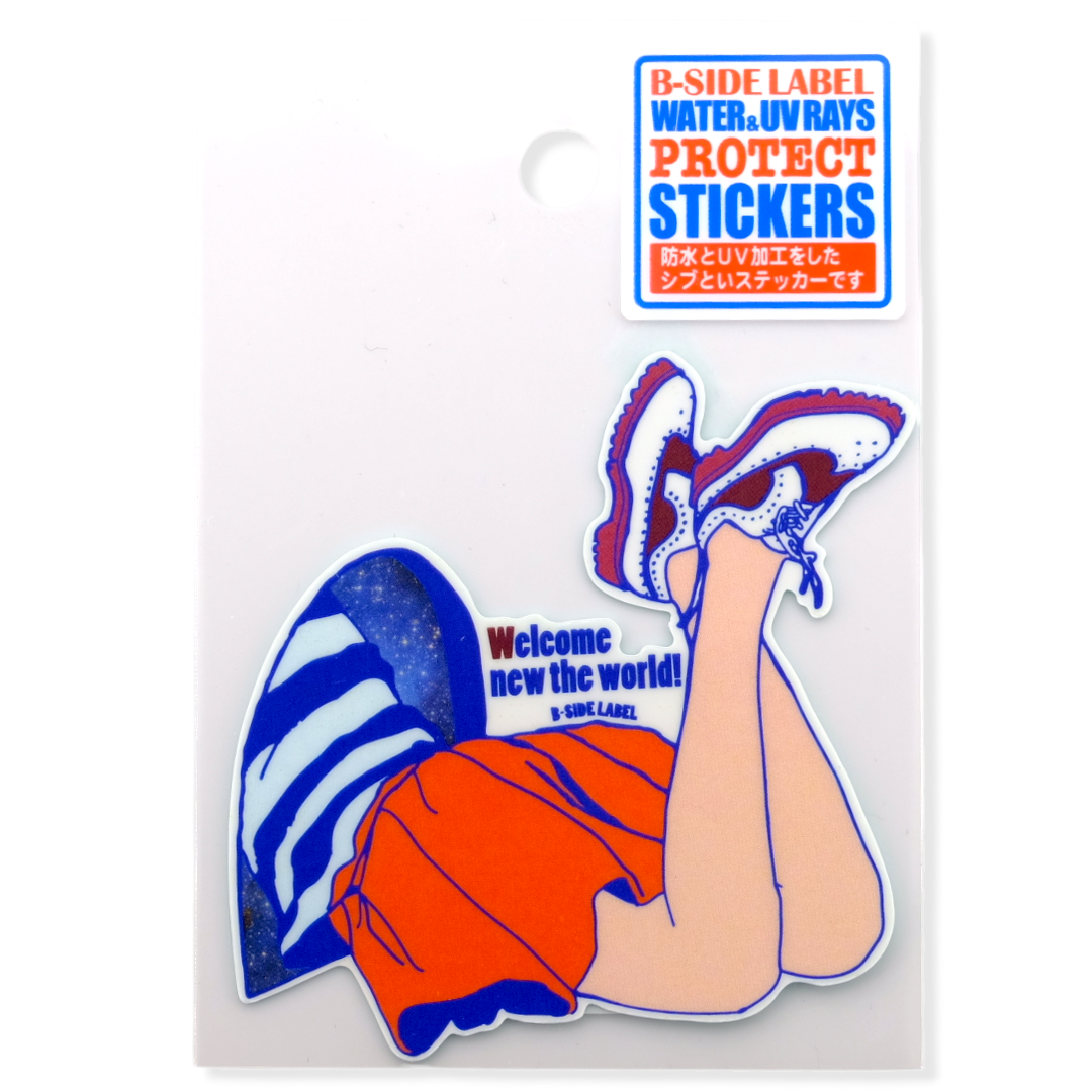 Girlie Fashion Warp ✦ B-Side Label Sticker