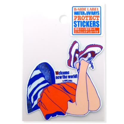 Girlie Fashion Warp ✦ B-Side Label Sticker