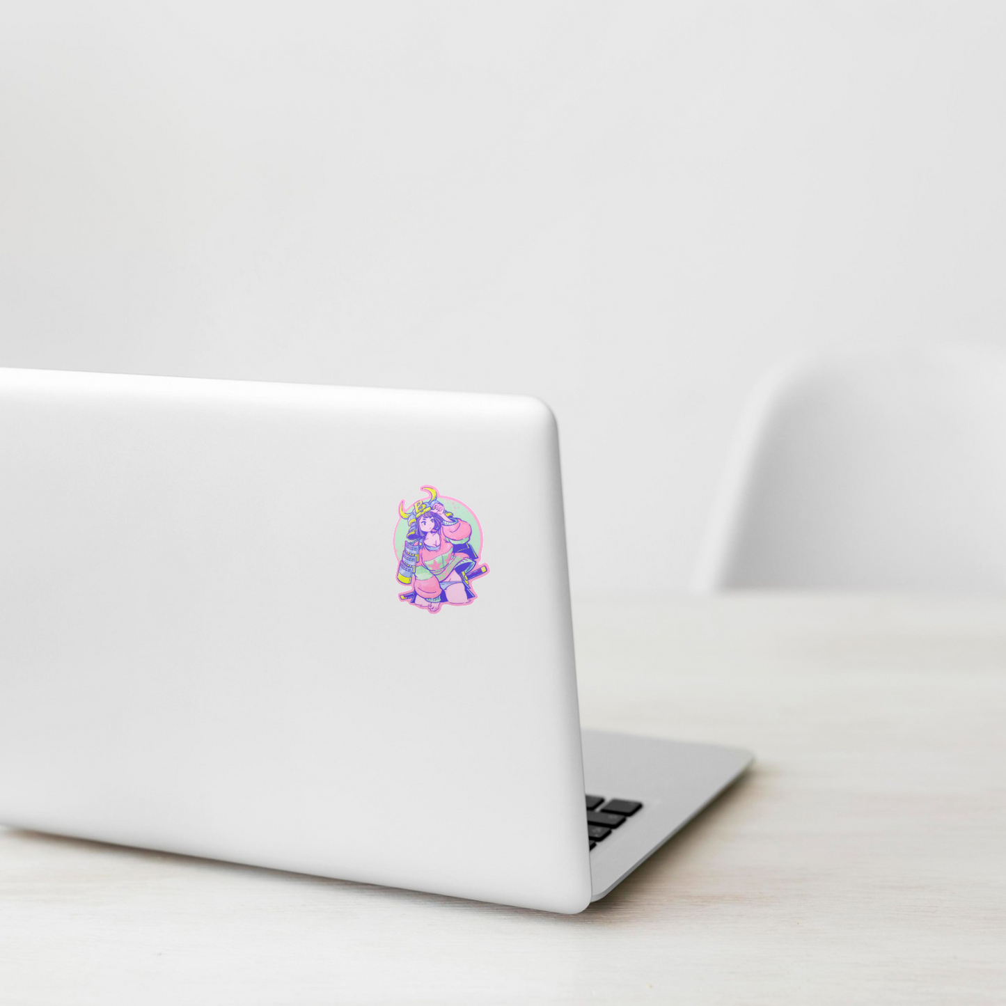 Pop Samurai Girl ✦ B-Side Label Sticker