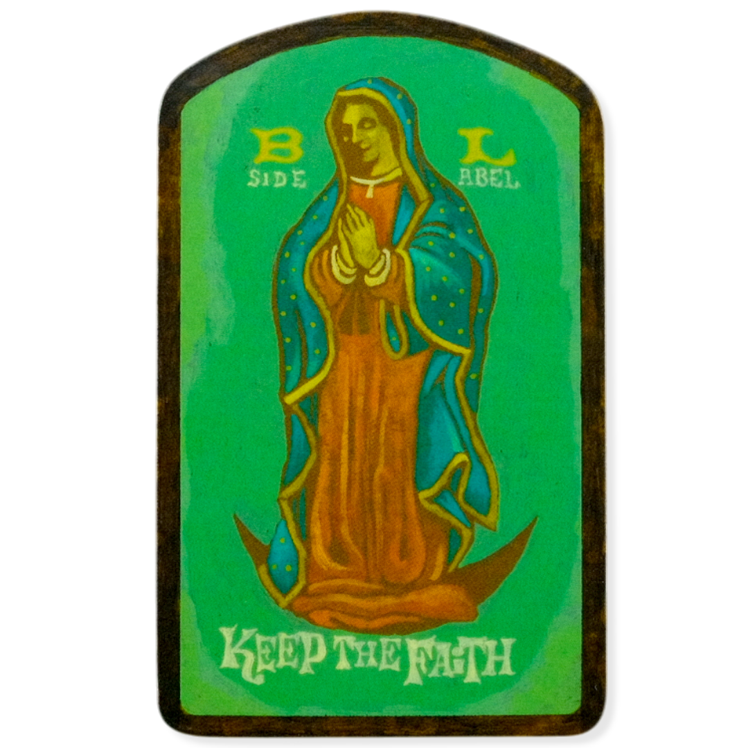 Dark Madonna Praying ✦ B-Side Label Sticker