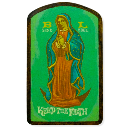 Dark Madonna Praying ✦ B-Side Label Sticker