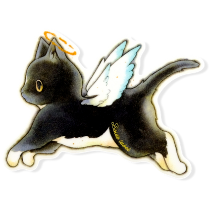 Angel Cat ✦ B-Side Label Sticker
