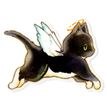 Angel Cat ✦ B-Side Label Sticker