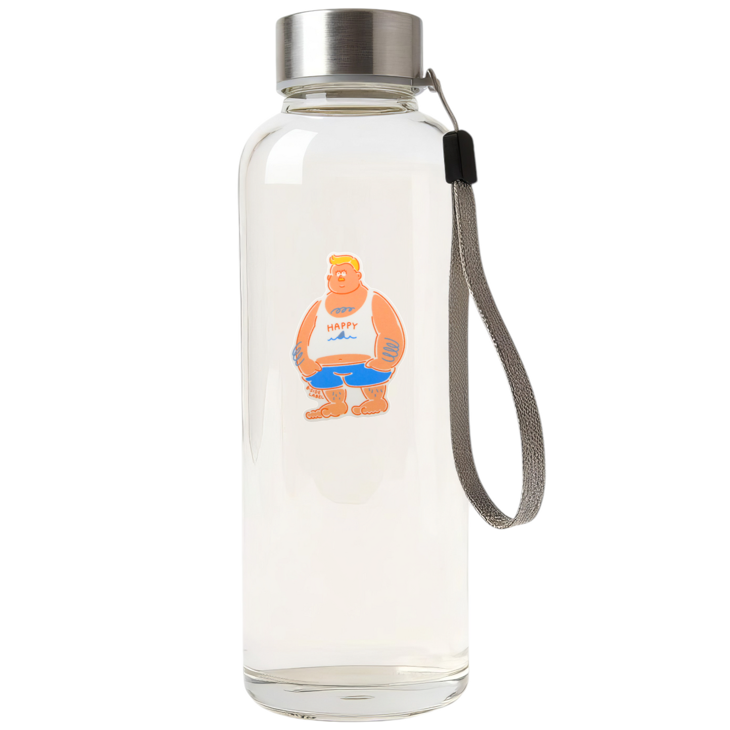 Happy Tank Top Guy ✦ B-Side Label Sticker