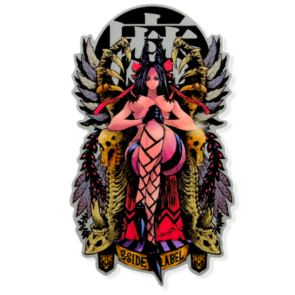 Dark Shrine Maiden ✦ B-Side Label Sticker