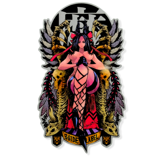Dark Shrine Maiden ✦ B-Side Label Sticker