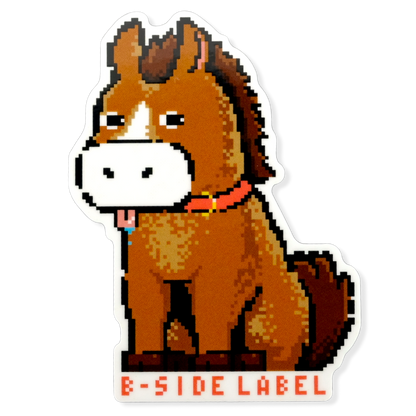 Pixel Pastel Unicorn ✦ B-Side Label Adhesivo