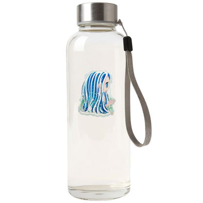 Blue Wave Spirit Girlie ✦ B-Side Label Sticker