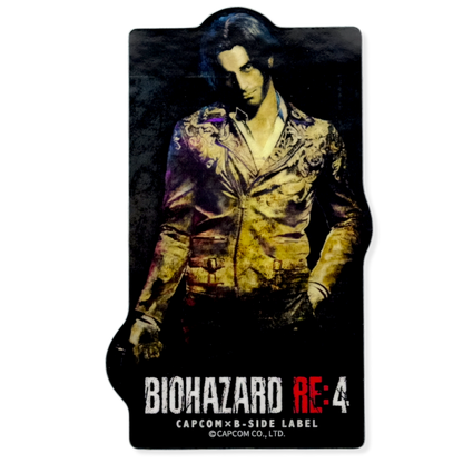 Resident Evil 4 Luis Sera ✦ Pegatina B-Side Label