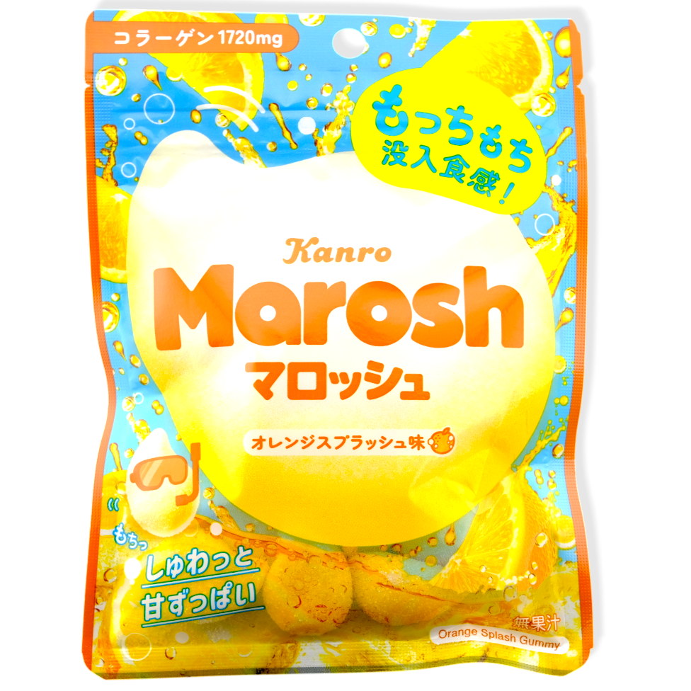 Kanro Marosh Gummy ✦ Orange Splash ✦ Japanese Candy