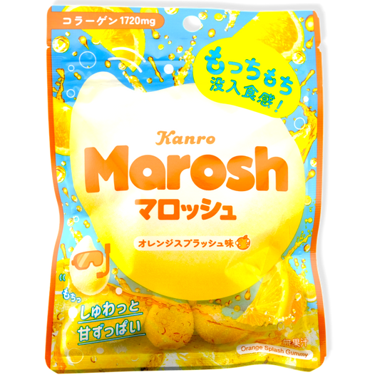 Kanro Marosh Gummy ✦ Orange Splash ✦ Japanese Candy