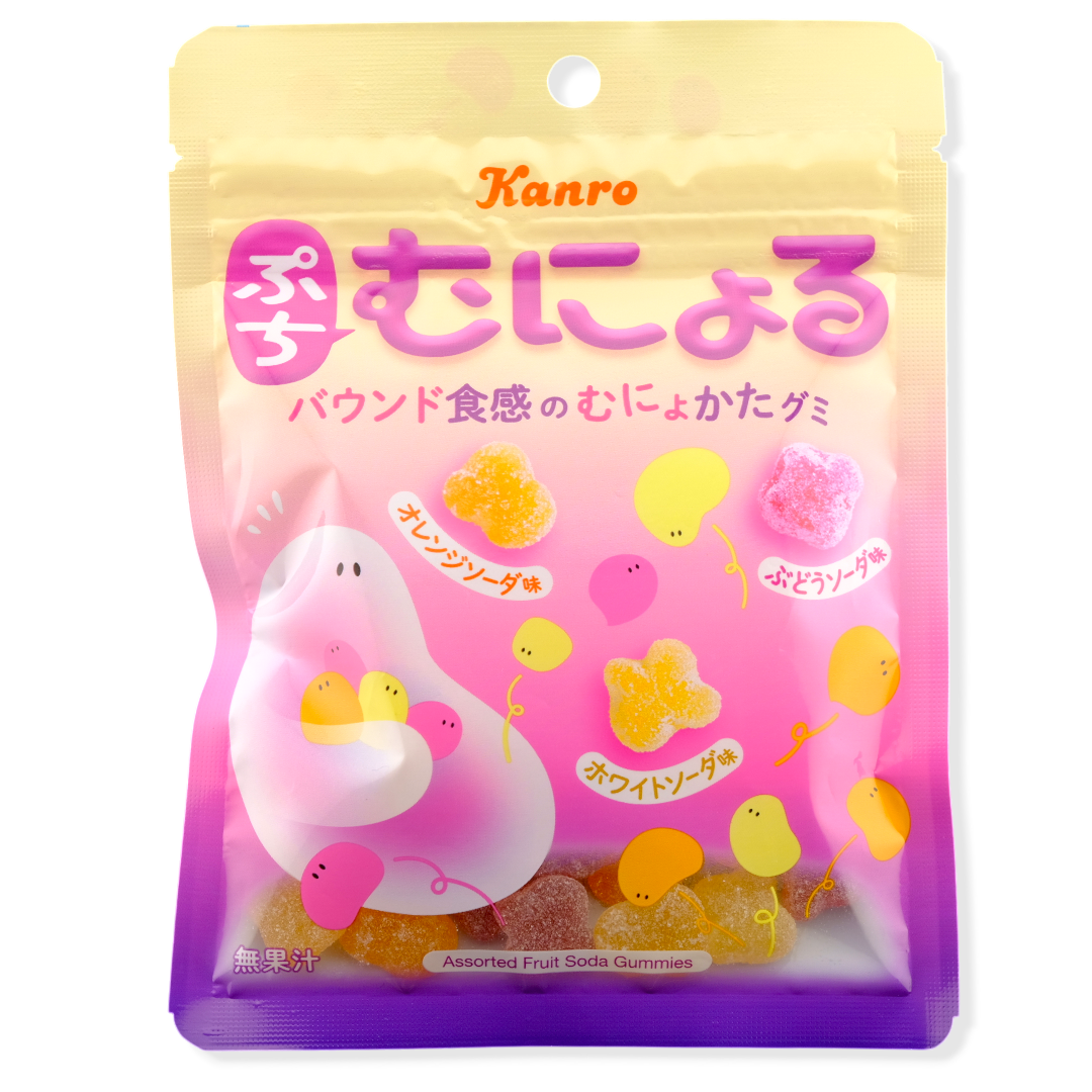 Kanro Puchi Muniyoru Gummy ✦ Fruit Soda ✦ Japanese Candy
