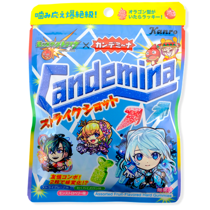 Kanro Monster Strike Candemina Gummy ✦ Mixed Fruit ✦ Japanese Candy