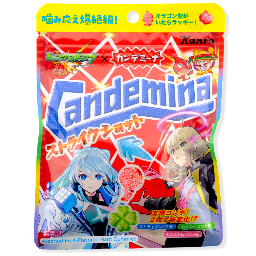 Monster Strike Candemina Gummy ✦ Mixed Fruit ✦ Japanese Candy