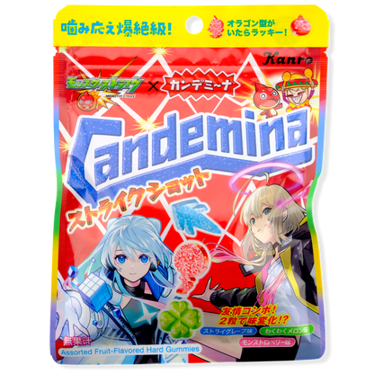 Kanro Monster Strike Candemina Gummy ✦ Mixed Fruit ✦ Japanese Candy