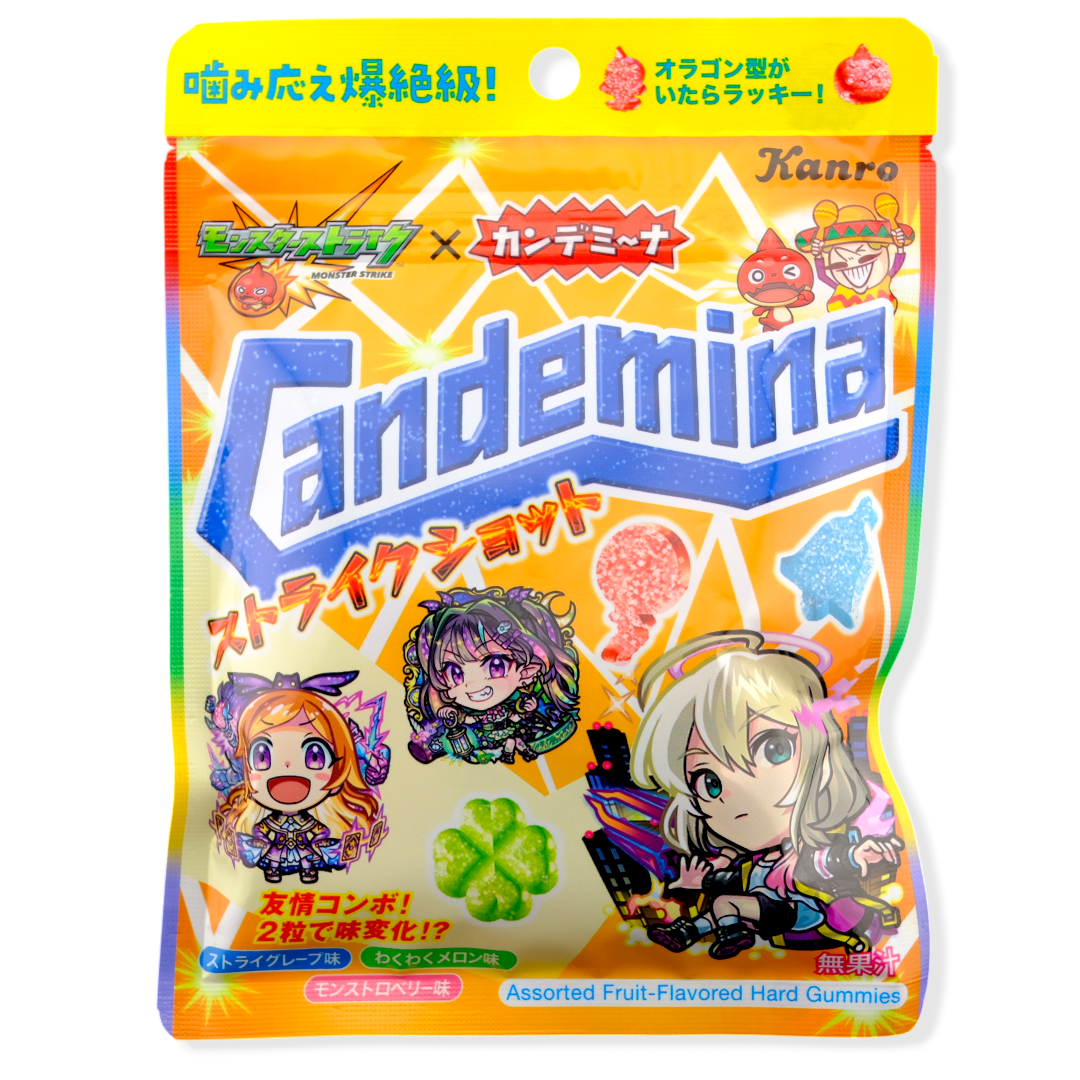 Monster Strike Candemina Gummy ✦ Mixed Fruit ✦ Japanese Candy