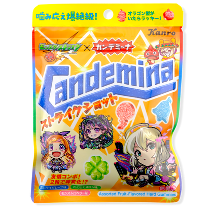 Kanro Monster Strike Candemina Gummy ✦ Mixed Fruit ✦ Japanese Candy