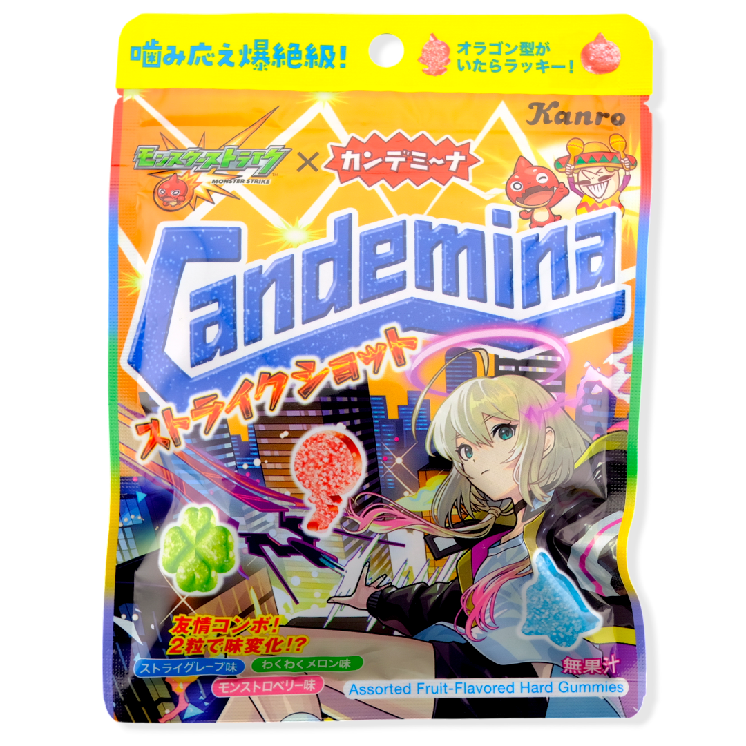Monster Strike Candemina Gummy ✦ Mixed Fruit ✦ Japanese Candy