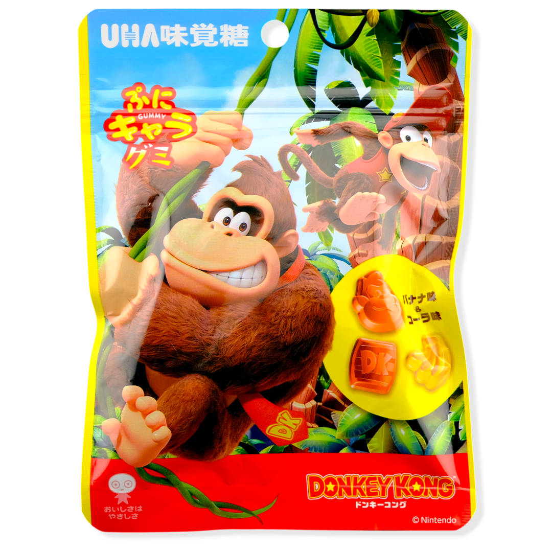 UHA Donkey Kong & Nobel Super Mario ✦ Gummy Bundle ✦ Japanese Candy